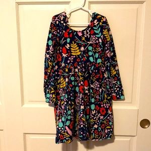 Hanna Andersson size 8 flowered swing dress